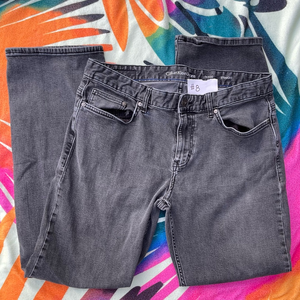 Calvin Klein Gray Men’s Jeans